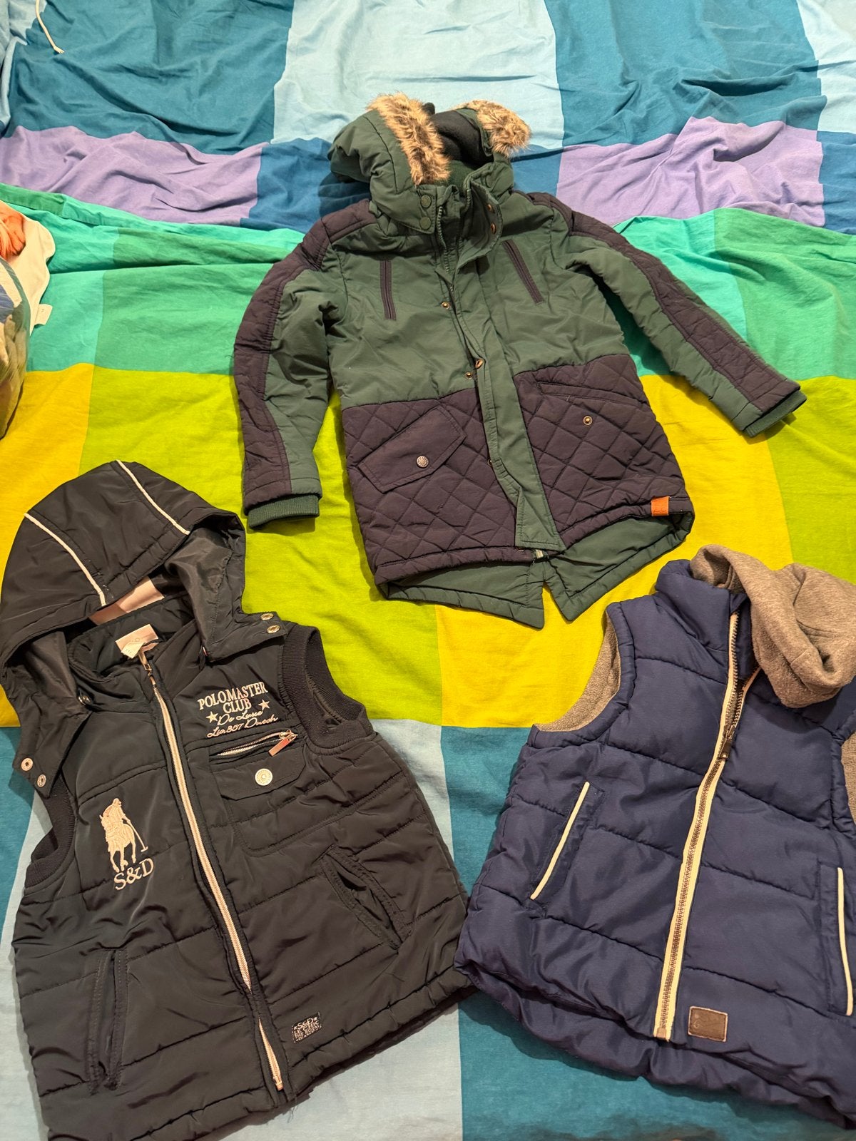 Pakket bovenkleding voor jongens maat 116/122 en 122/128, Ophalen, Gebruikt, Jongen, Overige typen