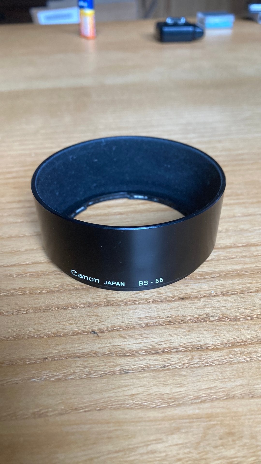 Canon Zonnekap BS-55, Ophalen of Verzenden, Gebruikt, Toebehoren
