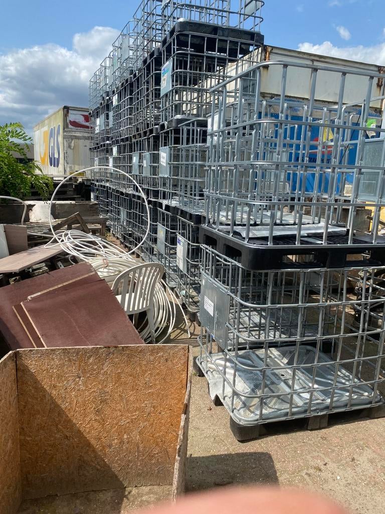 ibc kratten met en zonder blaas en andere watertanks, Tuin en Terras, Minder dan 3 m³, Ophalen