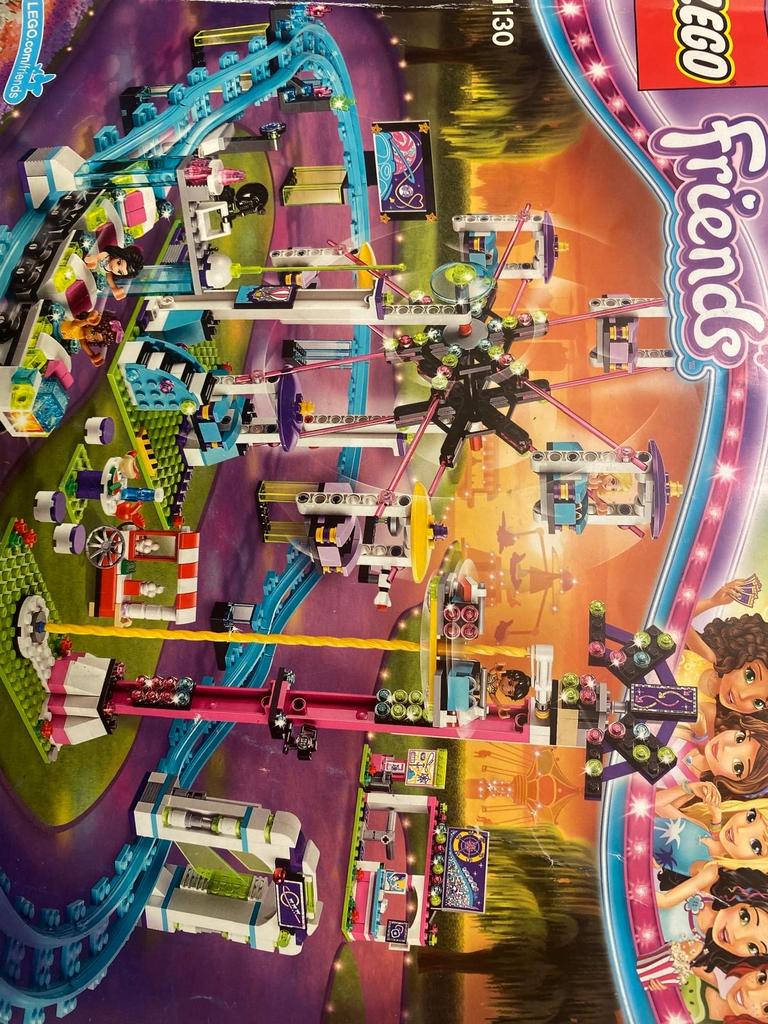 Lego Friends 41130 Pretpark Achtbaan - Complete set, Ophalen of Verzenden, Zo goed als nieuw, Complete set, Lego
