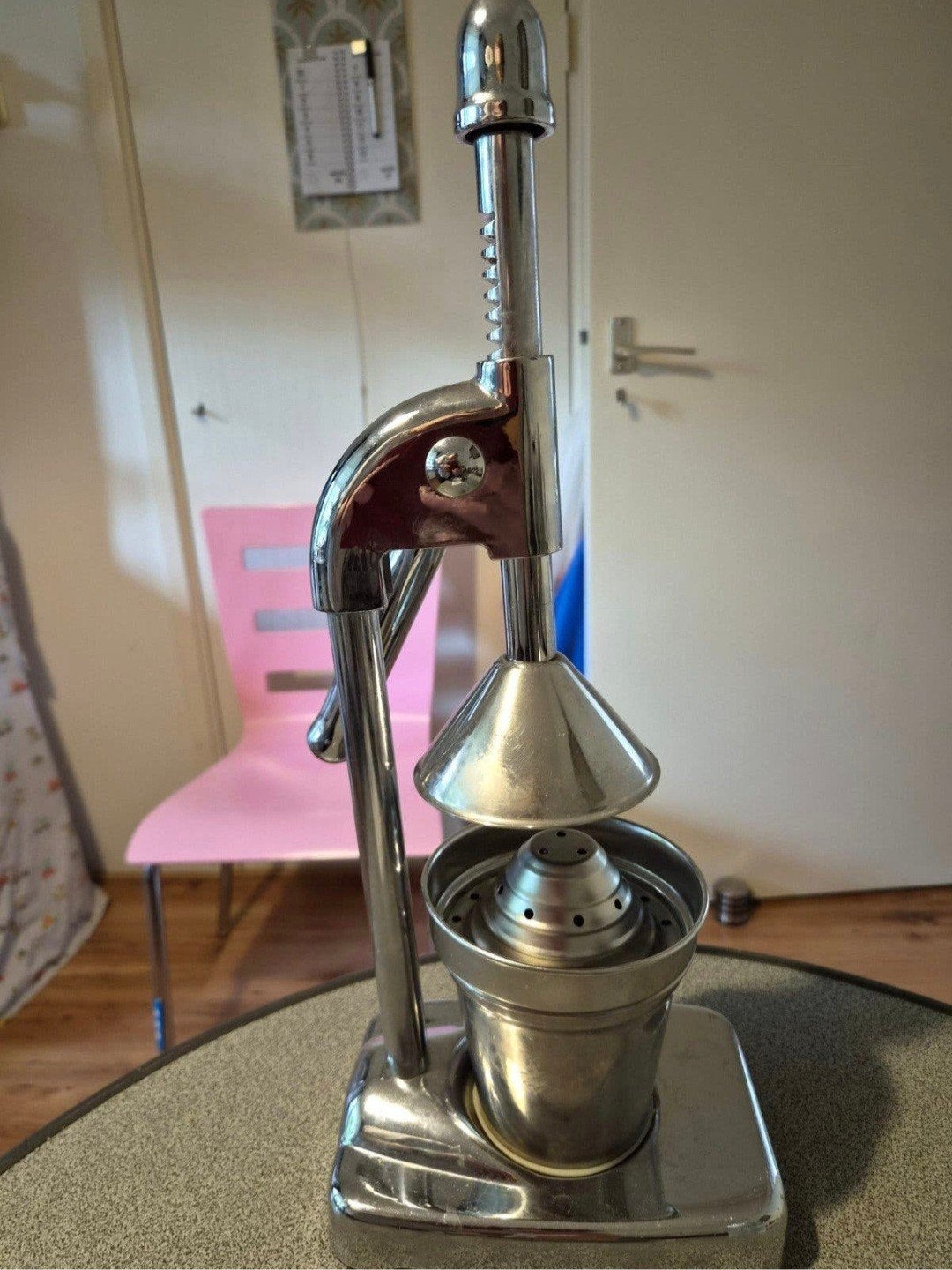 Professionele Citruspers - Zilverkleurig, Overige typen, Zilver, Ophalen of Verzenden, Zo goed als nieuw