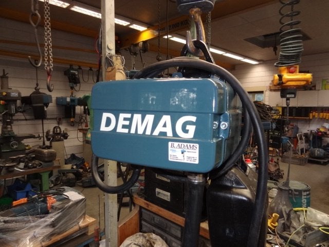 DEMAG ketting takel DK 125 kg, Doe-het-zelf en Verbouw, Lieren en Takels, Ophalen of Verzenden, Zo goed als nieuw, Elektrisch