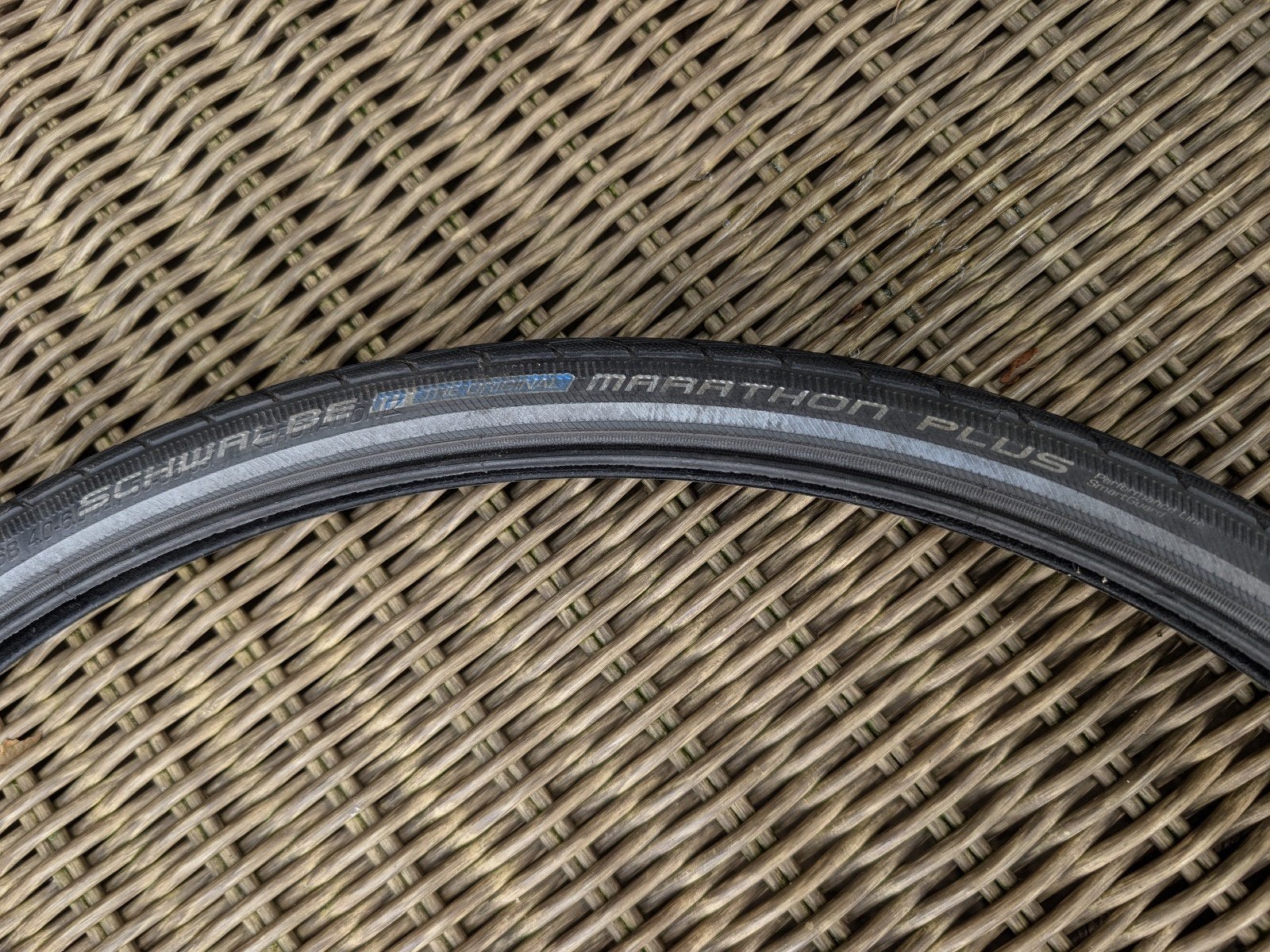 1x Schwalbe Marathon Plus 37-622 28x1.40, Ophalen, Gebruikt, Band, Rubber