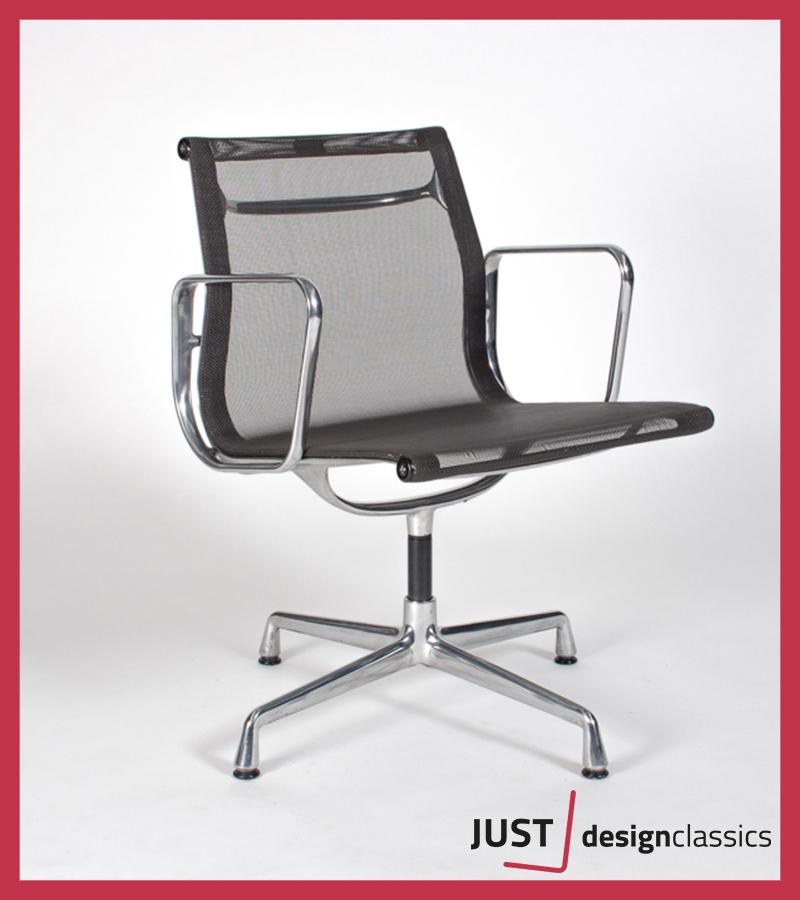 Vitra Eames ea108 Antraciet Netweave Gepolijst (voorraad:5), Niet ingevuld, Zo goed als nieuw, Niet ingevuld, Niet ingevuld