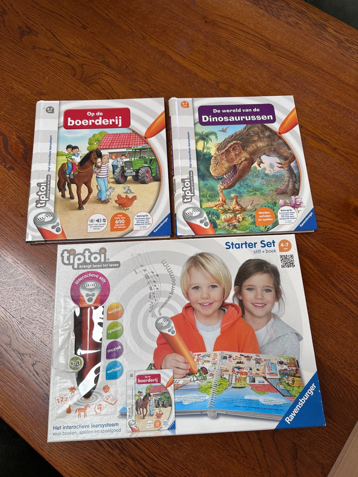 Tiptoi starter set, Ophalen of Verzenden, Zo goed als nieuw