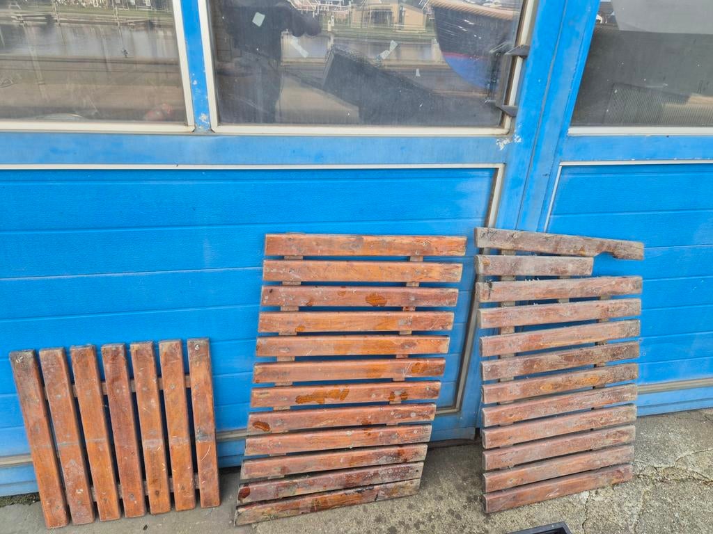 Houten vlonder zwemplateau voor boot, Watersport en Boten, Accessoires en Onderhoud, Ophalen of Verzenden, Gebruikt, Overige typen