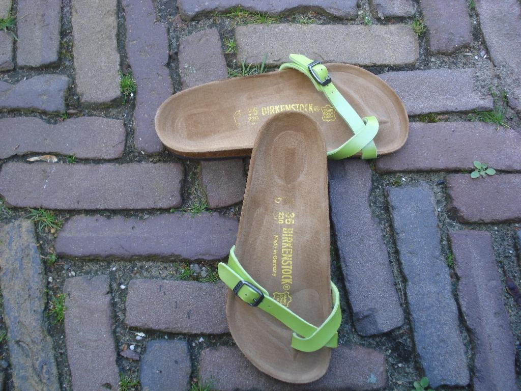 PIAZZA BIRKENSTOCK 36  GROEN NIEUW GRATIS VERZENDING POST, Slippers, Birkenstock 36, Verzenden, Nieuw