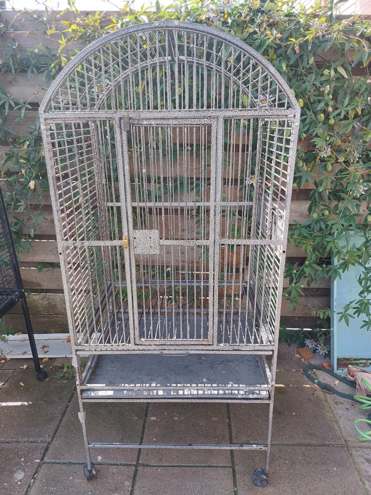 vogelkooi 159x71x56, Dieren en Toebehoren, Ophalen, Gebruikt, Metaal, Vogelkooi