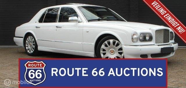 Bentley Arnage R Mulliner | 2004 | Route 66 Auctions, Auto's, Gebruikt, Overige carrosserieën, Zwart, Bedrijf