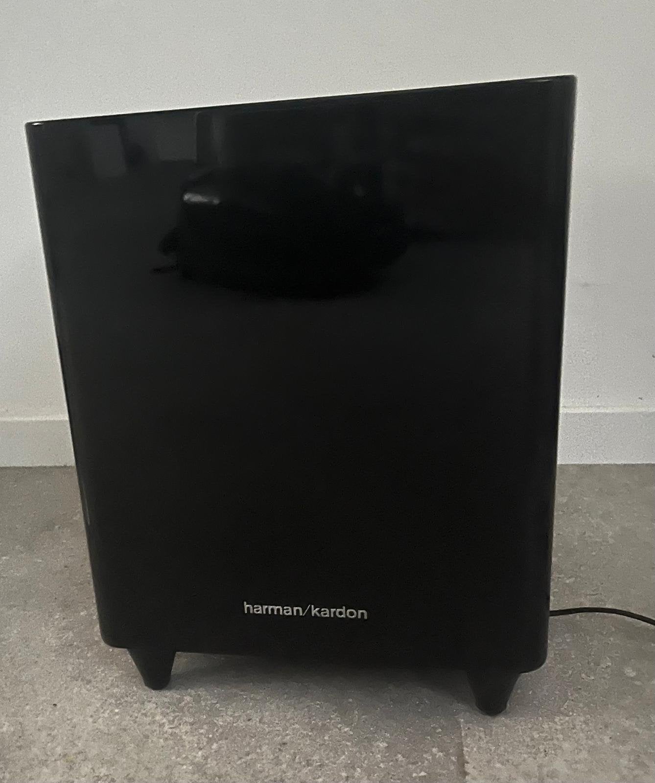 Harman Kardon HKTS210SUB/230 Subwoofer, Gebruikt, Subwoofer, Basreflex, Harman Kardon