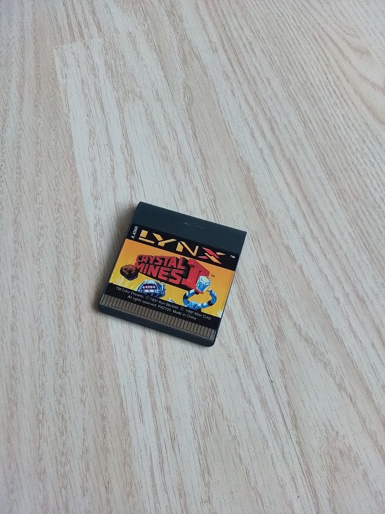 Atari Lynx Game - Crystal Mines II (Losse Cartridge) Getest, Spelcomputers en Games, 1 speler, Ophalen of Verzenden, Vanaf 3 jaar