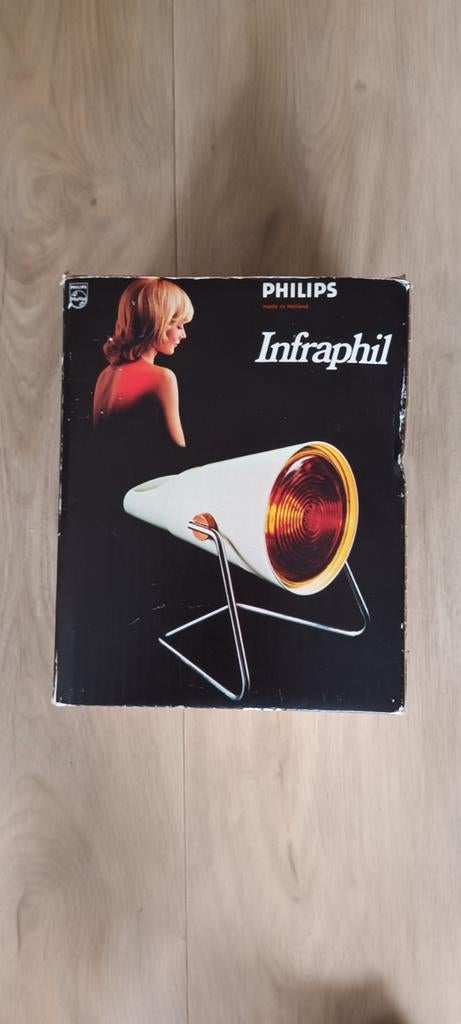 Philips Infraphil infrarood lamp Vintage, Witgoed en Apparatuur, Ophalen of Verzenden, Zo goed als nieuw