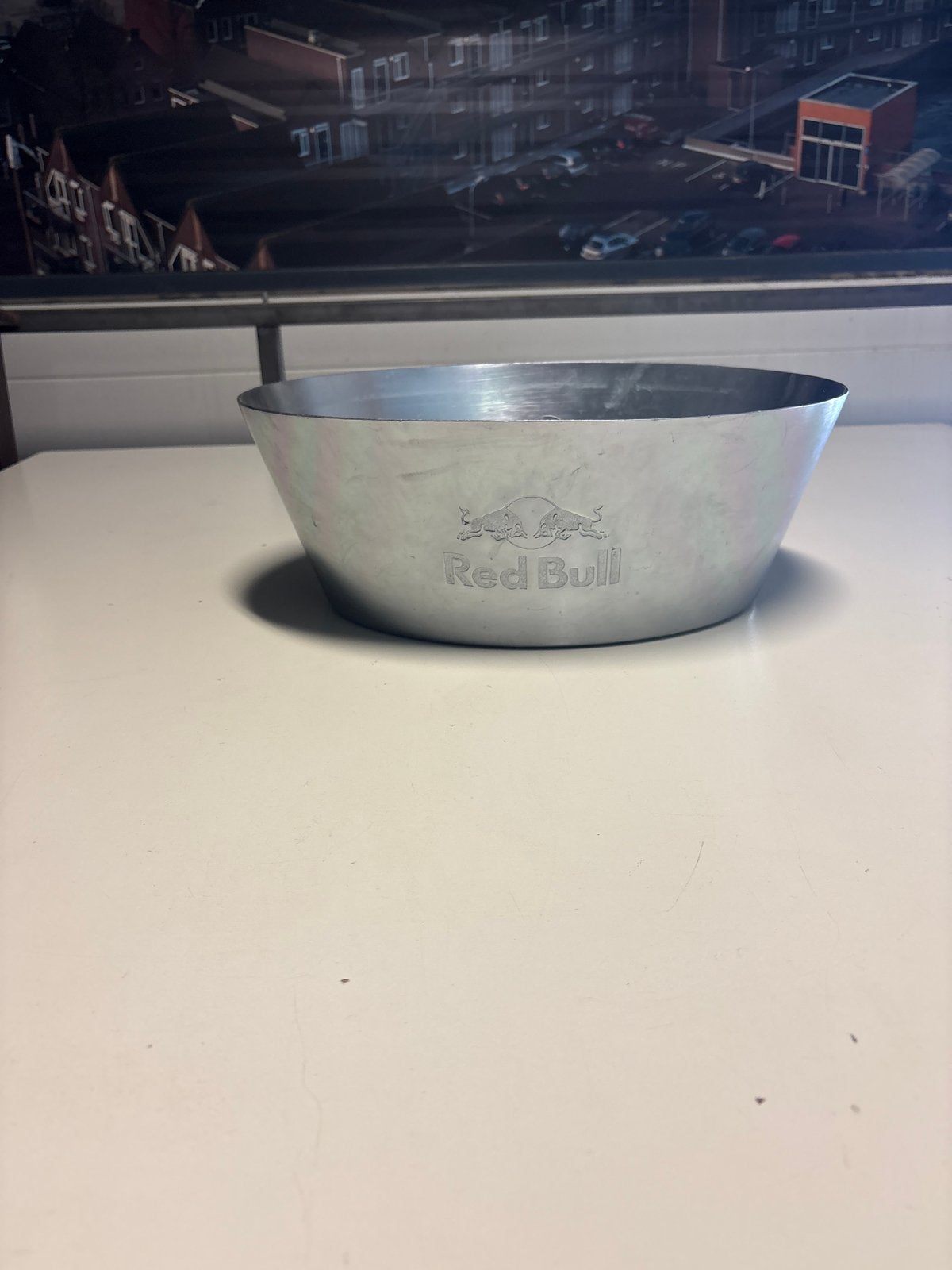 Red Bull Aluminium Schaal/Kom - Perfect voor Feestjes, Ophalen of Verzenden