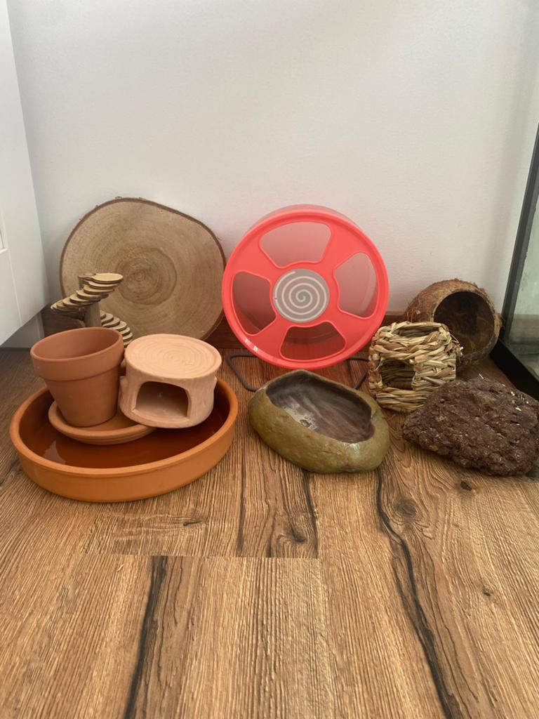 hamster en muis spullen, Ophalen, Gebruikt