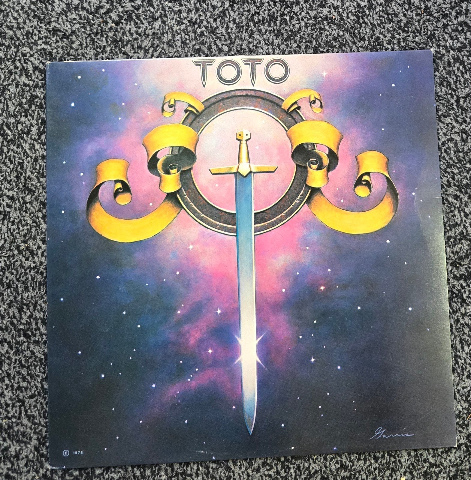 toto first album lp, Cd's en Dvd's, Vinyl | Rock, Ophalen of Verzenden, Gebruikt, 12 inch, Poprock