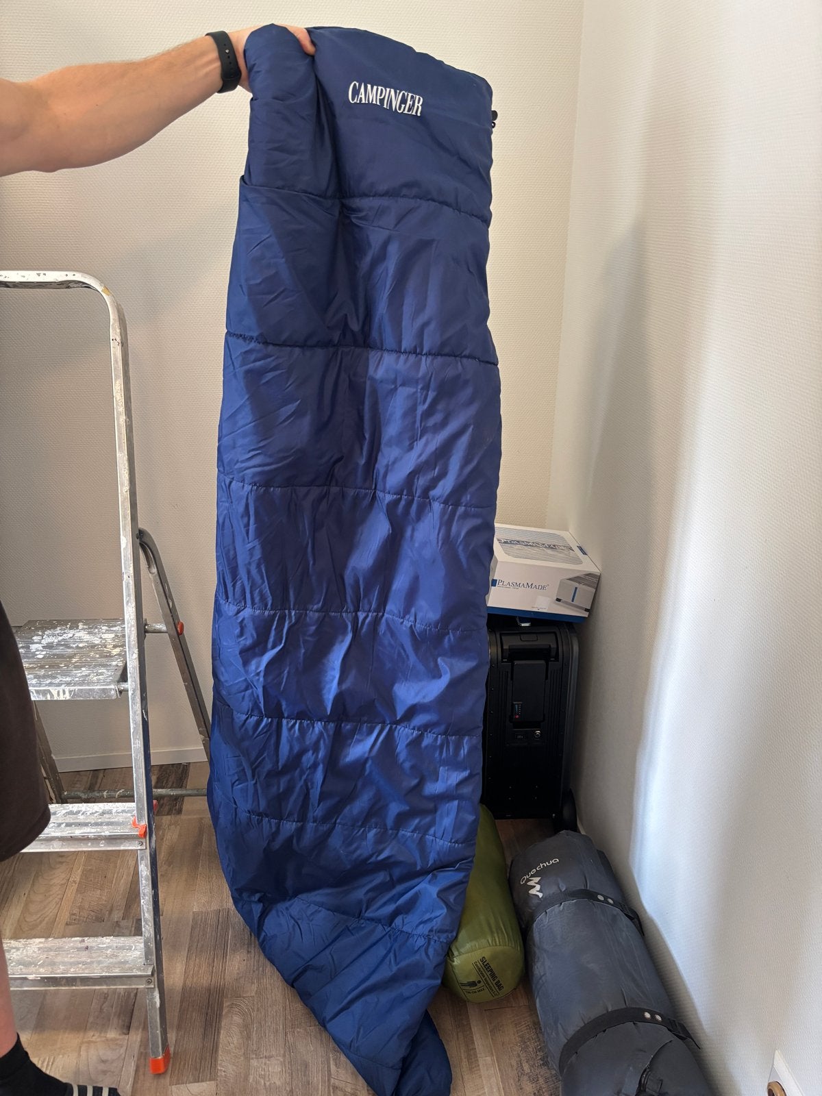 Campinger slaapzak - Comfortabel en compact, Ophalen, Gebruikt
