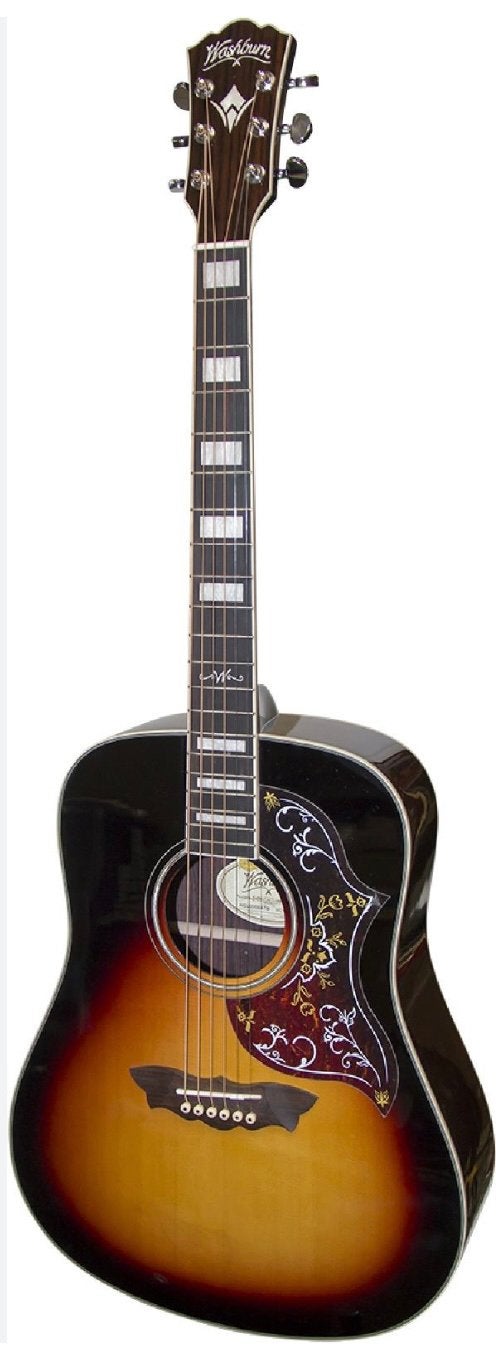 Washburn gitaar, Ophalen, Zo goed als nieuw, Western- of Steelstringgitaar