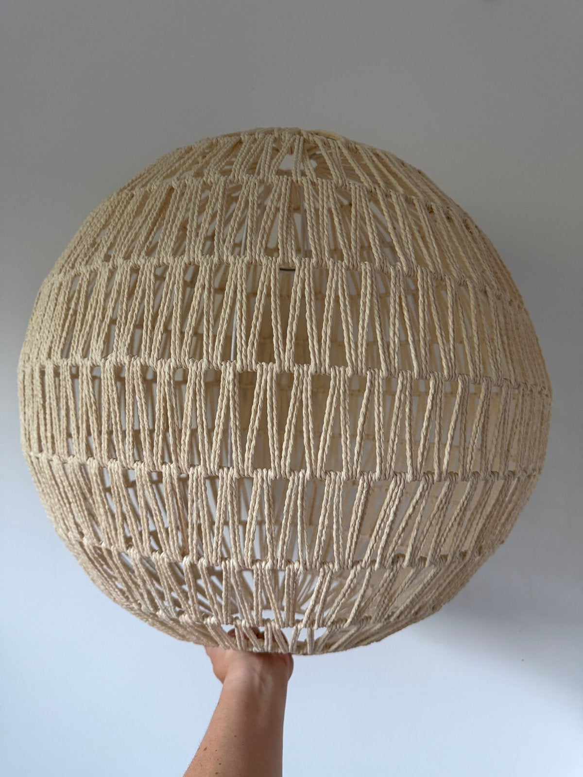 Grote ronde lampenkap ca 60x60 cm en omtrek 190 cm, Ophalen, Zo goed als nieuw, Rond