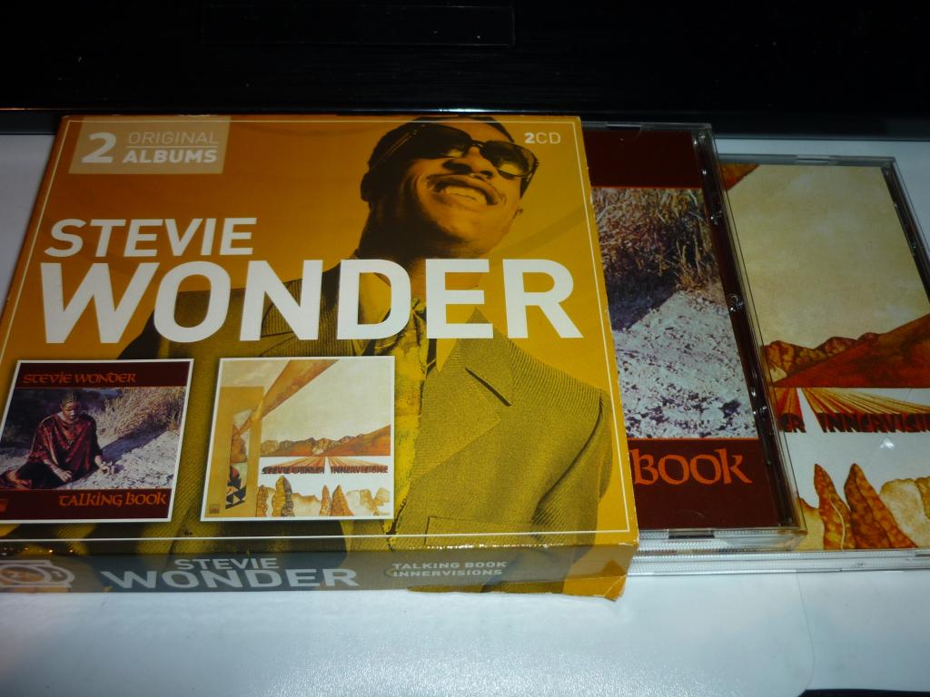 Stevie Wonder de cd box 2 original albus zie foto's, Verzenden