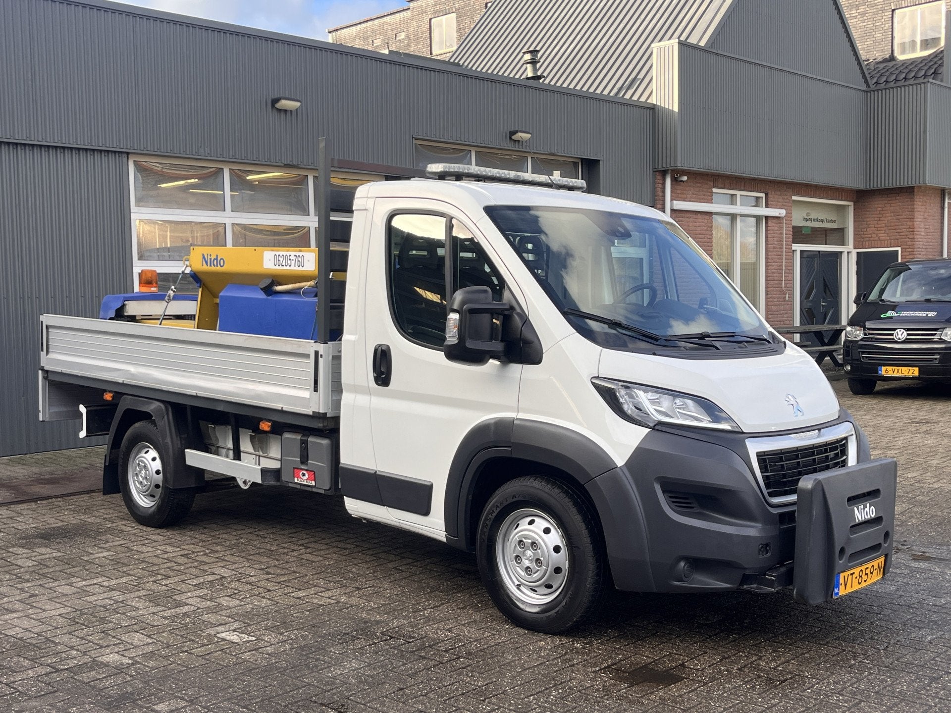 Peugeot Boxer 2.2 HDI Winterdienst Zoutstrooier Nido Open la, Voorwielaandrijving, Euro 5, Gebruikt, Zwart