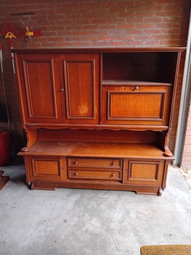 Buffet kast, Ophalen, Gebruikt, 150 tot 200 cm, Vintage