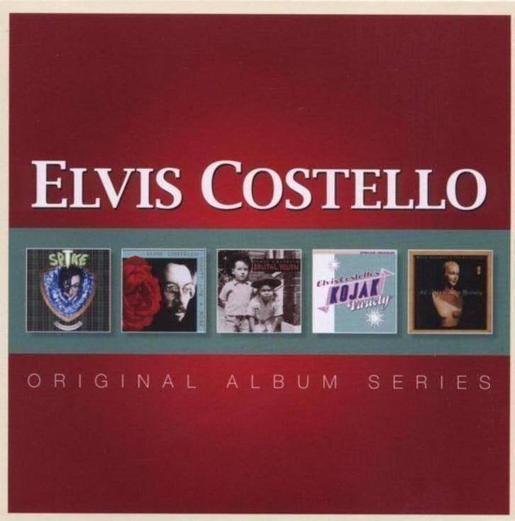 5CD: Elvis Costello – Original Album Series (ZGAN), Ophalen of Verzenden, Zo goed als nieuw, Poprock