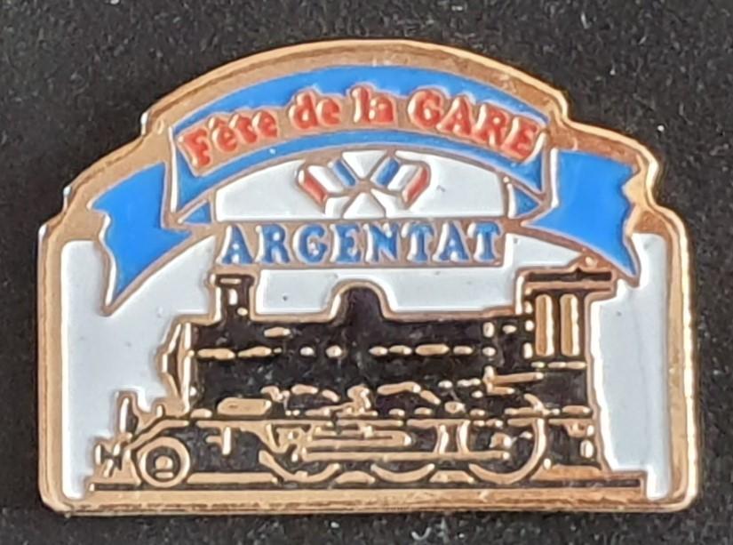 Fête de la gare - Argentat - Pin, Ophalen of Verzenden, Nieuw, Stad of Land, Speldje of Pin