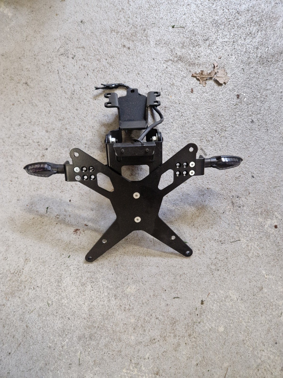 Yamaha MT07 plaathouder, Ophalen
