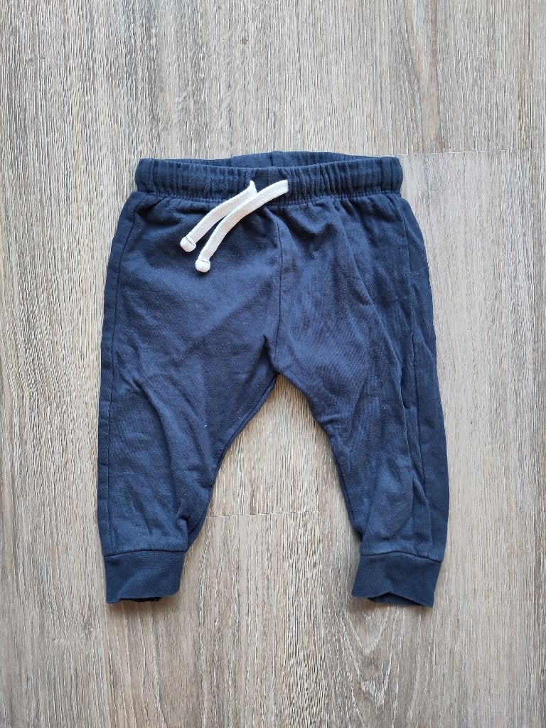 Hema donkerblauwe joggingbroek maat 80, Broekje, Ophalen of Verzenden, Zo goed als nieuw, Hema