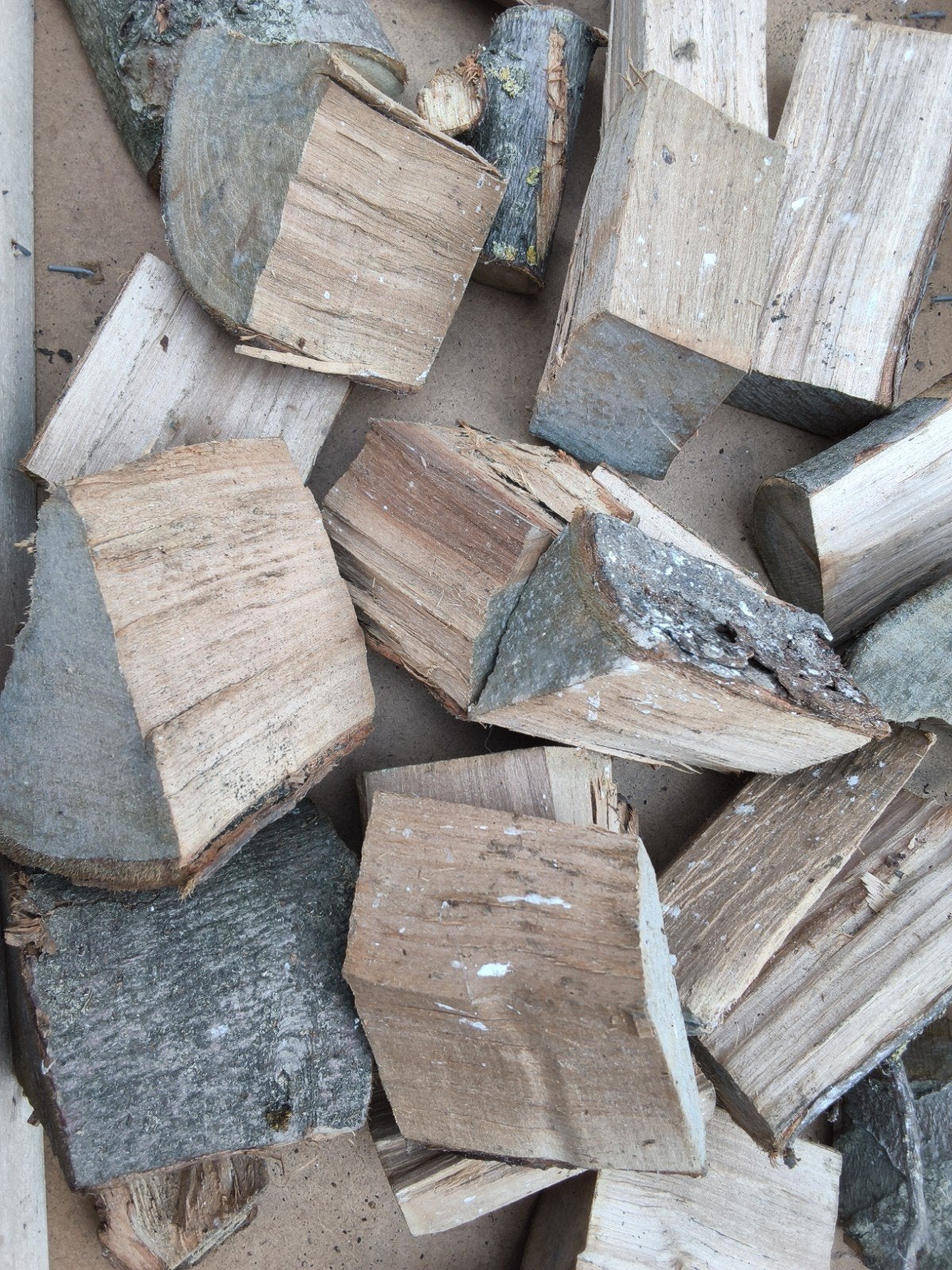 Rookhout chunks, Minder dan 3 m³, Ophalen, Overige houtsoorten, Blokken
