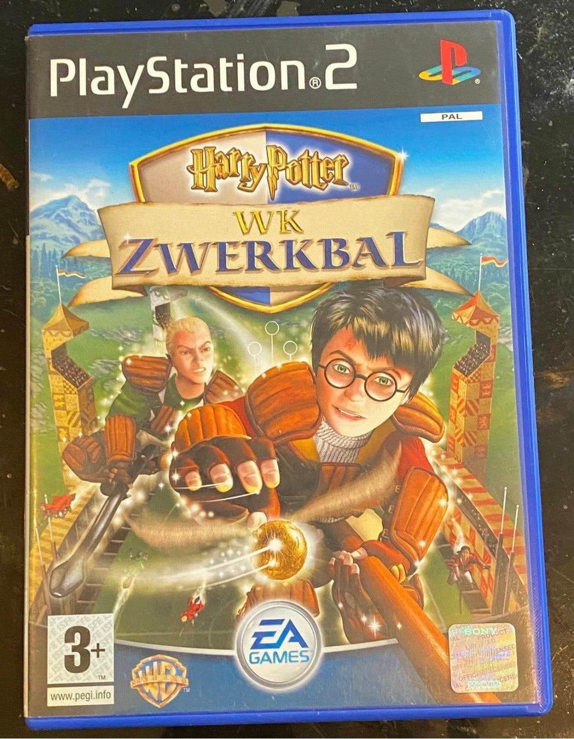Harry Potter: WK Zwerkbal (PS2 / PlayStation 2), 1 speler, Ophalen of Verzenden, Zo goed als nieuw, Vanaf 7 jaar