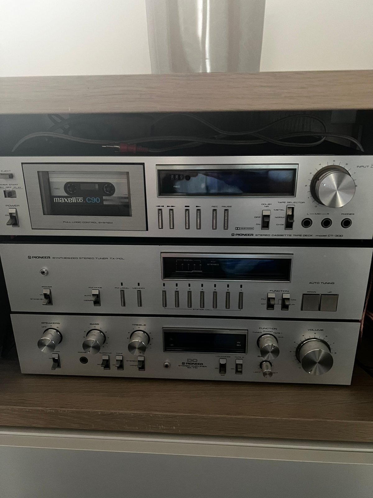 Pioneer blue line, Ophalen, Zo goed als nieuw, Pioneer, Losse componenten