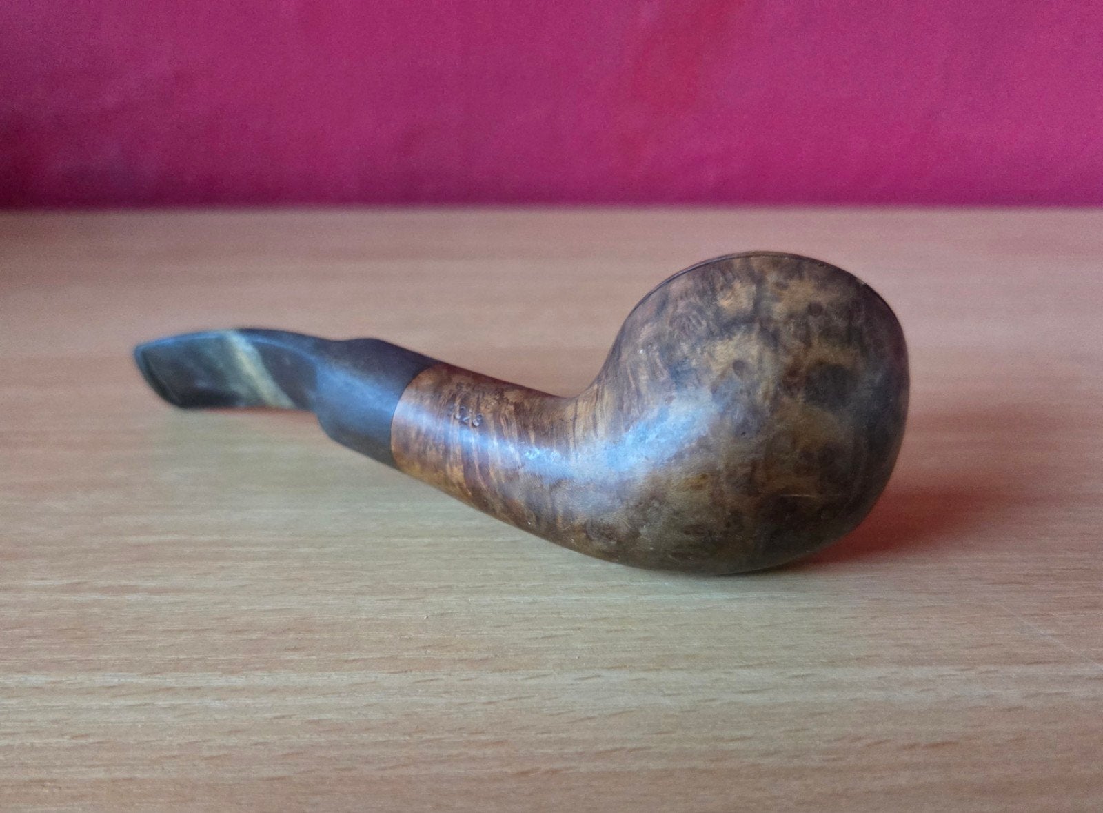 Vintage klassiek tabakspijp Butz-Choquin Cocarde Major 1028, Verzamelen, Ophalen of Verzenden, Gebruikt, (Water)pijp