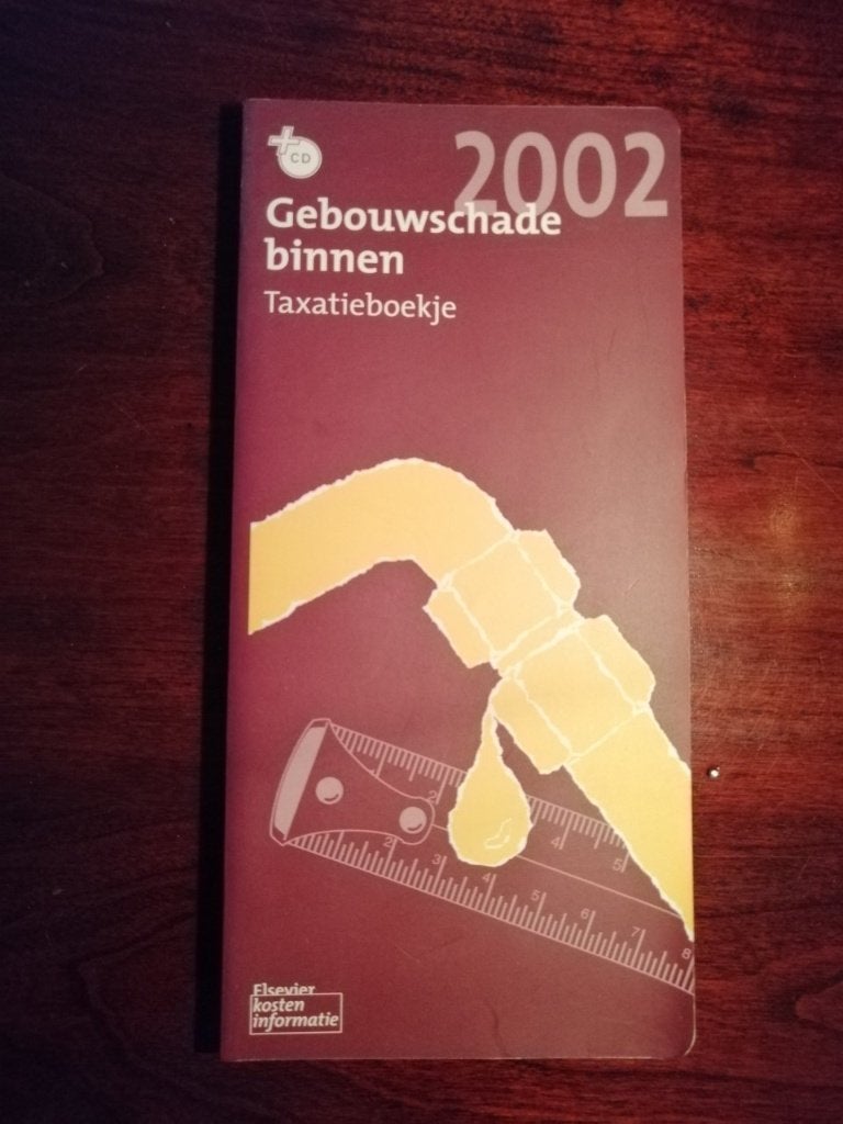 Elsevier - Taxatieboekje over gebouwschade binnen, Boeken, Studieboeken en Cursussen, Niet van toepassing, Ophalen of Verzenden
