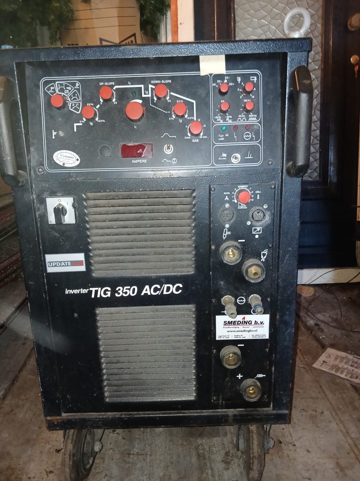 EWM Hightec Welding TIG 350 AC/DC Aluminium Lasapparaat, Ophalen, Gebruikt, 250 ampère of meer, Tig