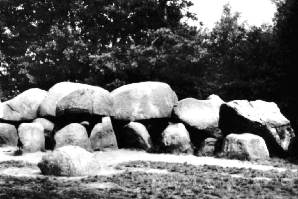 968029	Borger	Drenthe	1968	oa Hunebed D 27	Gelopen, Verzamelen, Ophalen of Verzenden, 1960 tot 1980, Gelopen, Drenthe