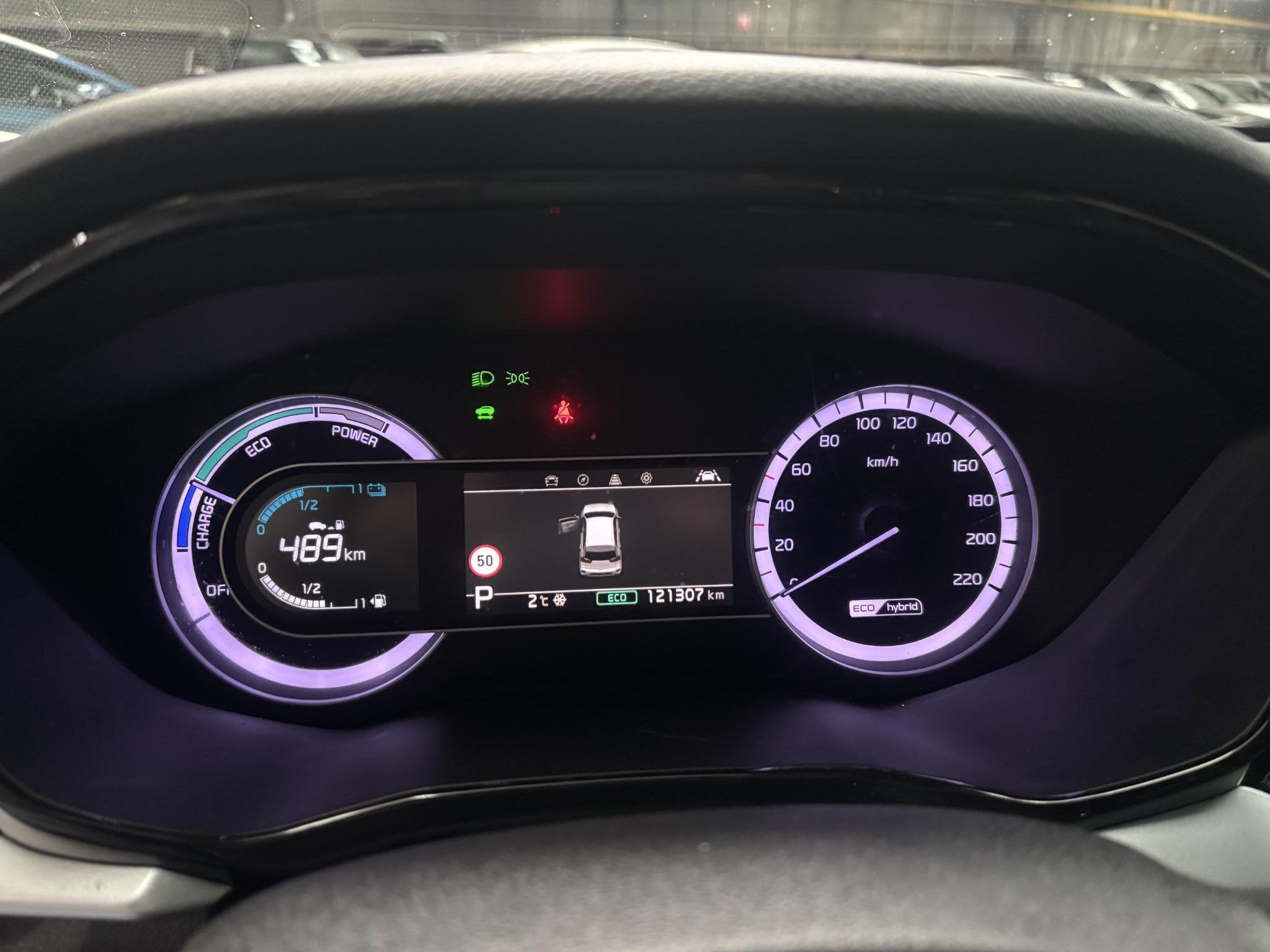 Kia Niro 1.6 GDi Hybrid DynamicLine, Auto's, Kia, Gebruikt, Euro 6, 2 kWh, Leder en Stof