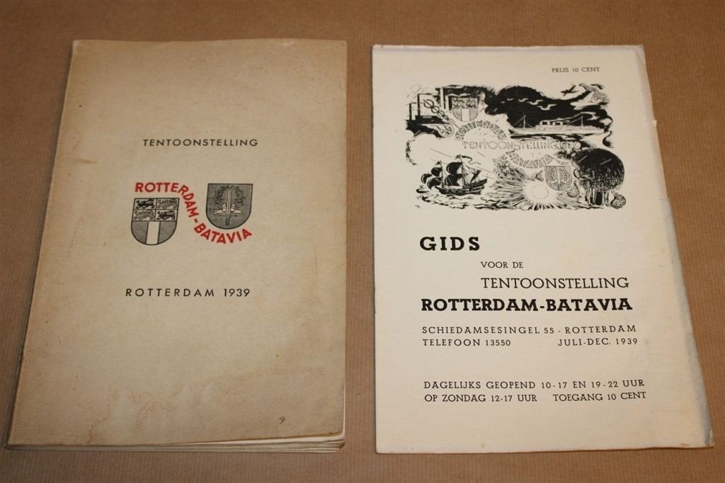 Catalogus Tentoonstelling Rotterdam Batavia 1939 !!, Boeken, Ophalen of Verzenden, Zo goed als nieuw