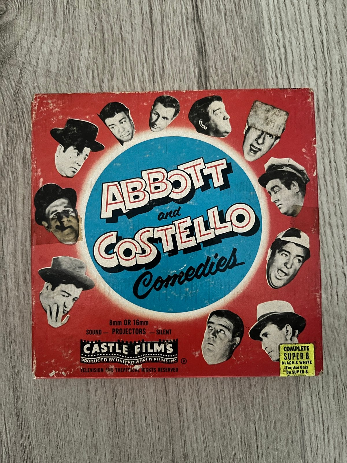 Super 8 film: Abbott and Costello Comedies (Castle Films), Audio, Tv en Foto, Verzenden, 8mm film