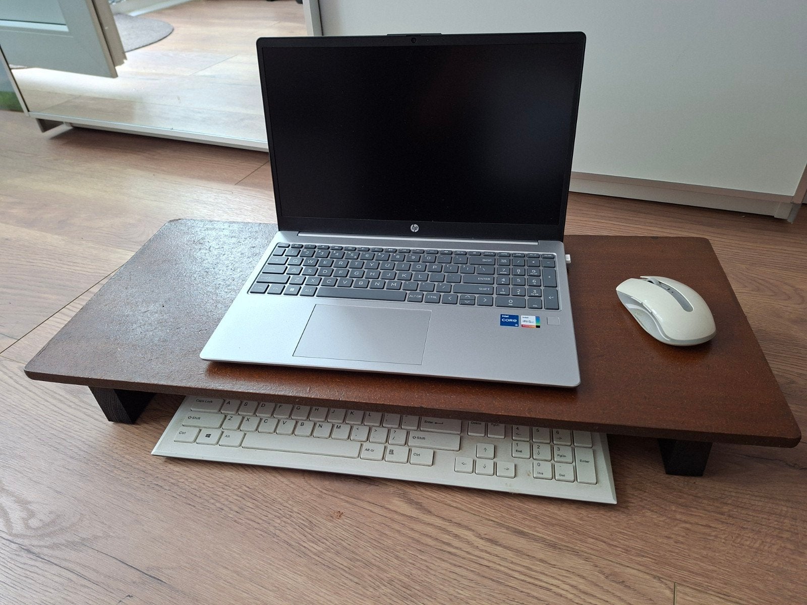 monitorstandaard voor laptop of monitor, Computers en Software, Ophalen of Verzenden