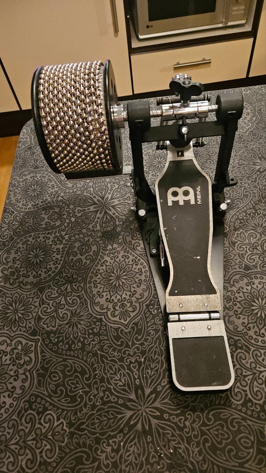 Meinl FCA5-L Foot Cabasa Large, Ophalen of Verzenden, Zo goed als nieuw, Overige merken