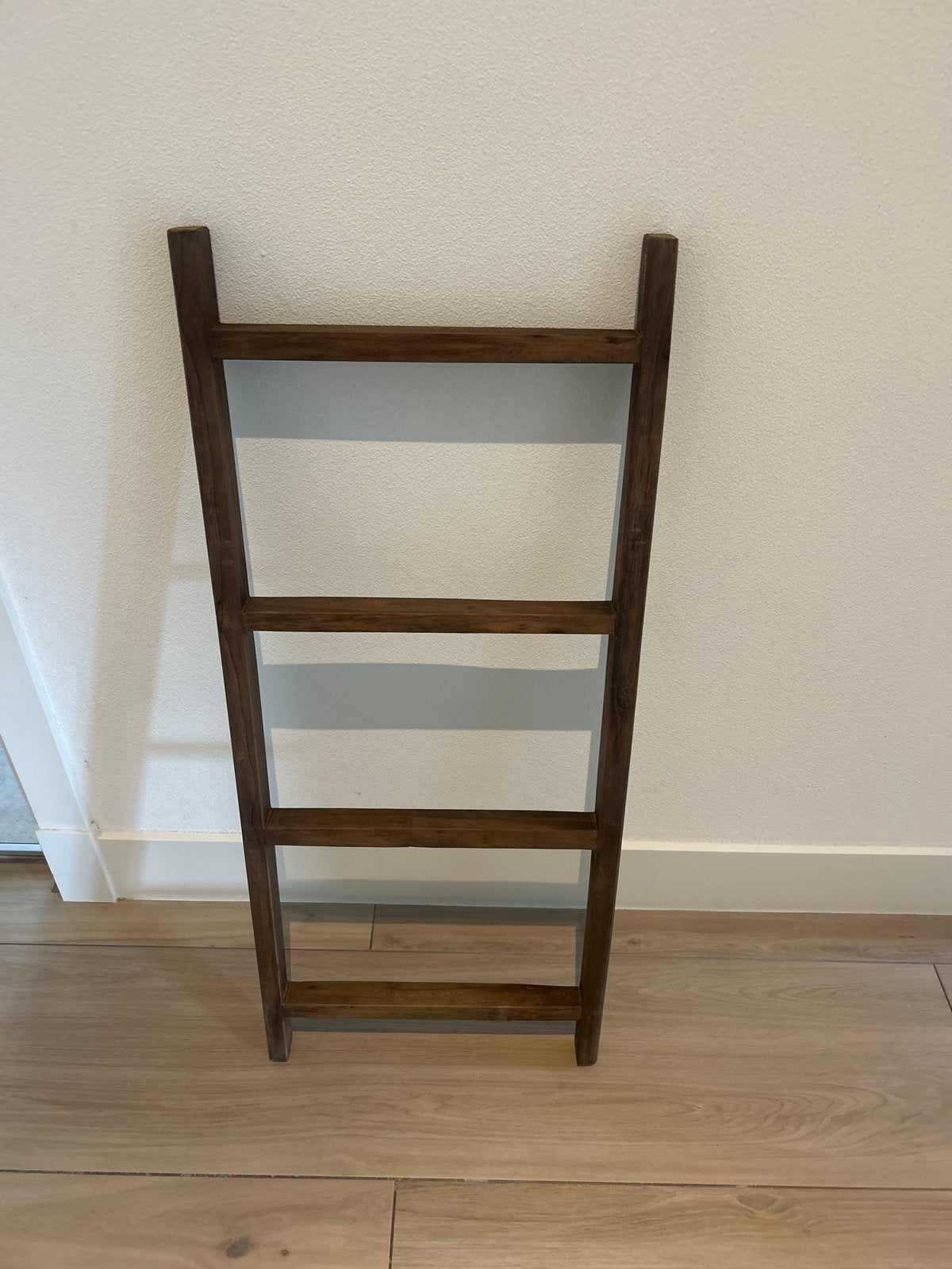 Houten decoratie ladder - 43x100 cm, Ophalen of Verzenden, Zo goed als nieuw, Hout