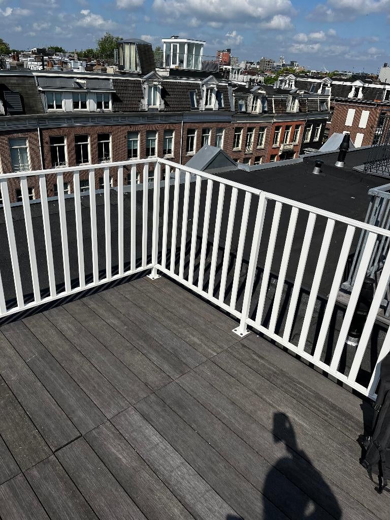Stalen balustrade op maat | hekwerk & trapleuning, Tuin en Terras, Tuinhekken en Hekwerk, Nieuw, Sierhekwerk, IJzer, Ophalen