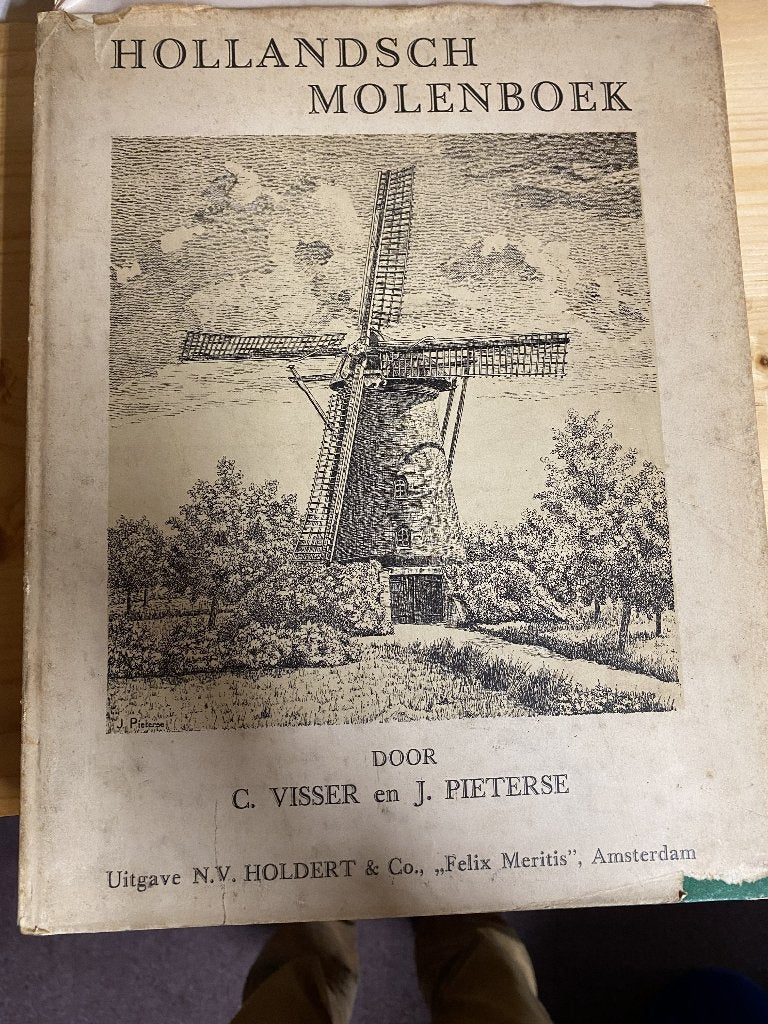 Hollands Molenboek, Ophalen of Verzenden, Gelezen, Overige onderwerpen, C. Visser en J. Pieterse