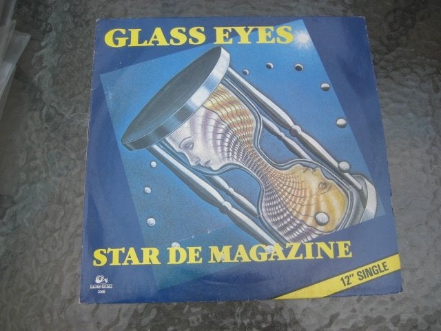 MAXI-SINGLE GLASS EYES / STAR DE MAGAZINE, Ophalen of Verzenden, Zo goed als nieuw, 12 inch, Overige typen