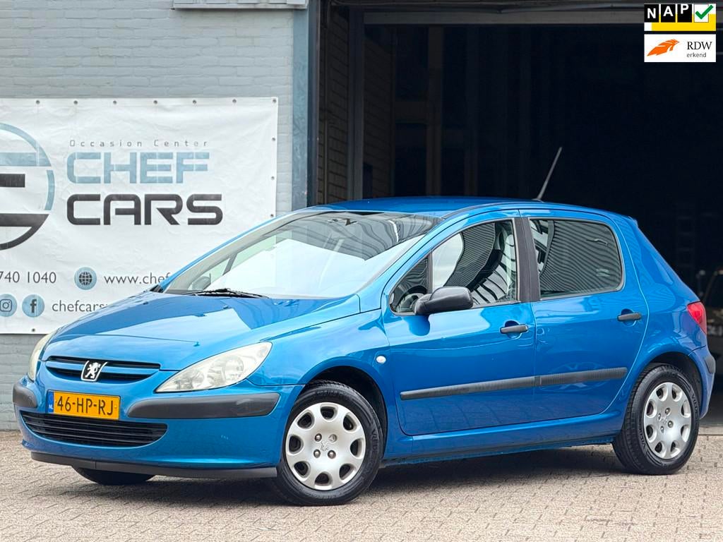 Peugeot 307 1.6|NAP|AIRCO|CARPLAY|5DEURS|DEALER ONDERHOUDEN!, Auto's, Peugeot, Voorwielaandrijving, Metallic lak, Stof, Gebruikt