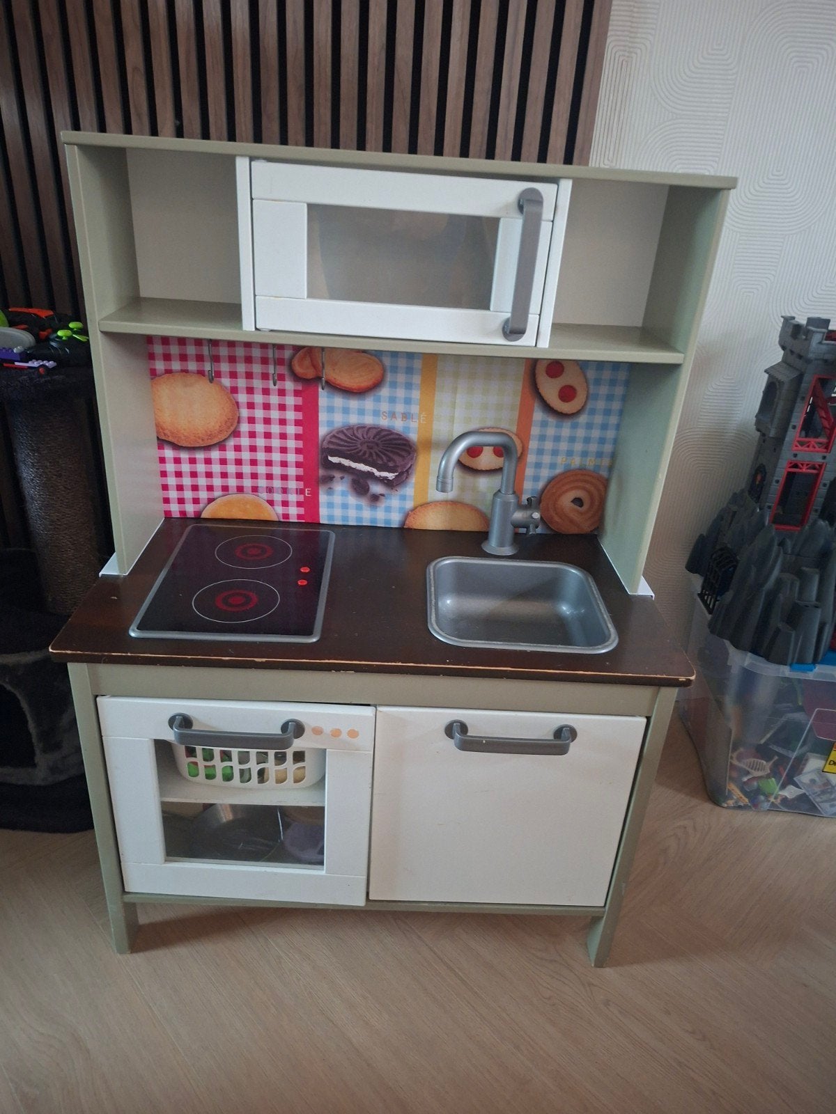 Gepimpt IKEA speelkeukentje met accessoires, Ophalen, Gebruikt, Ontdekken