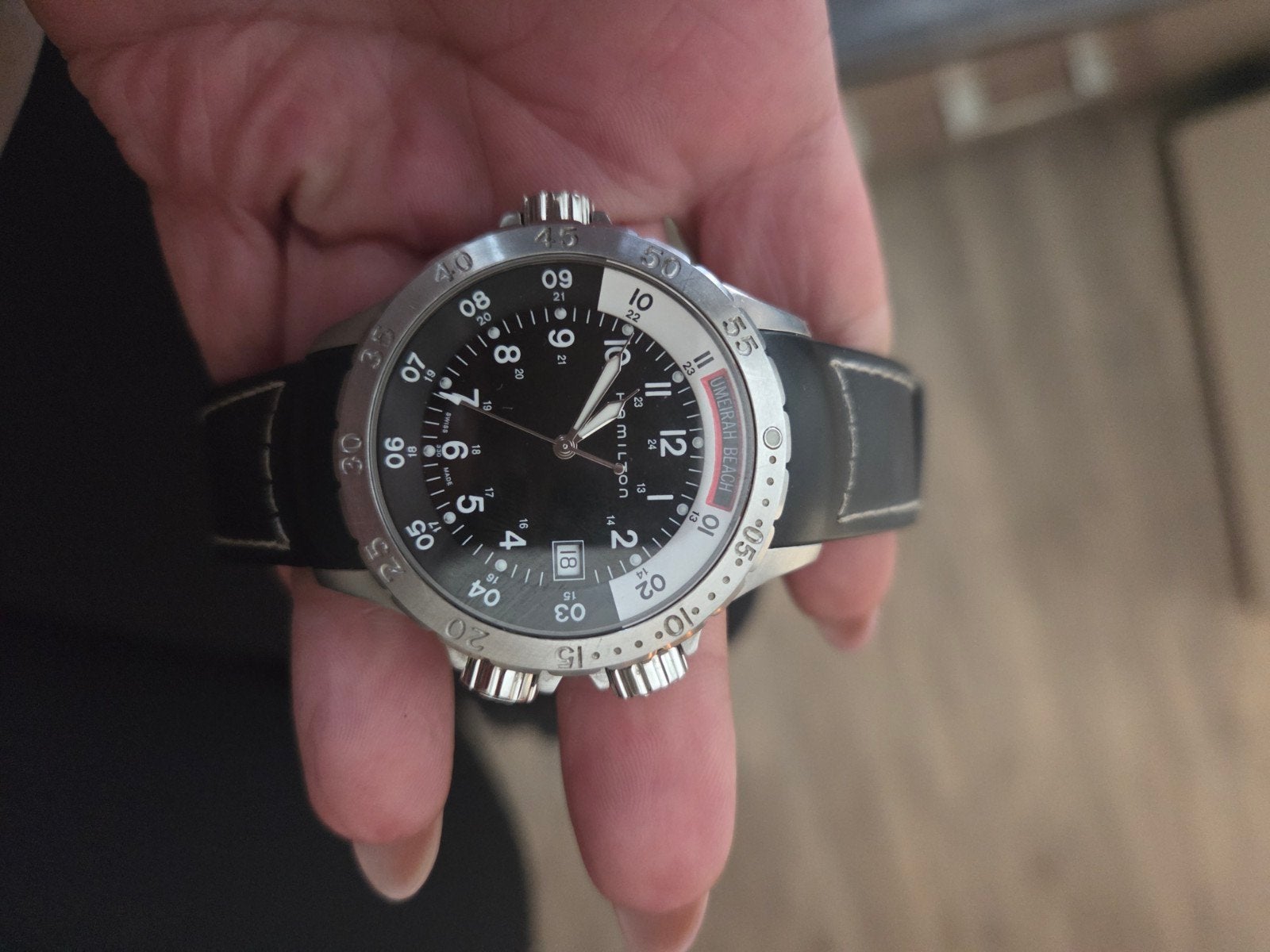 Hamilton Khaki Navy H745110 Herenhorloge, Ophalen of Verzenden