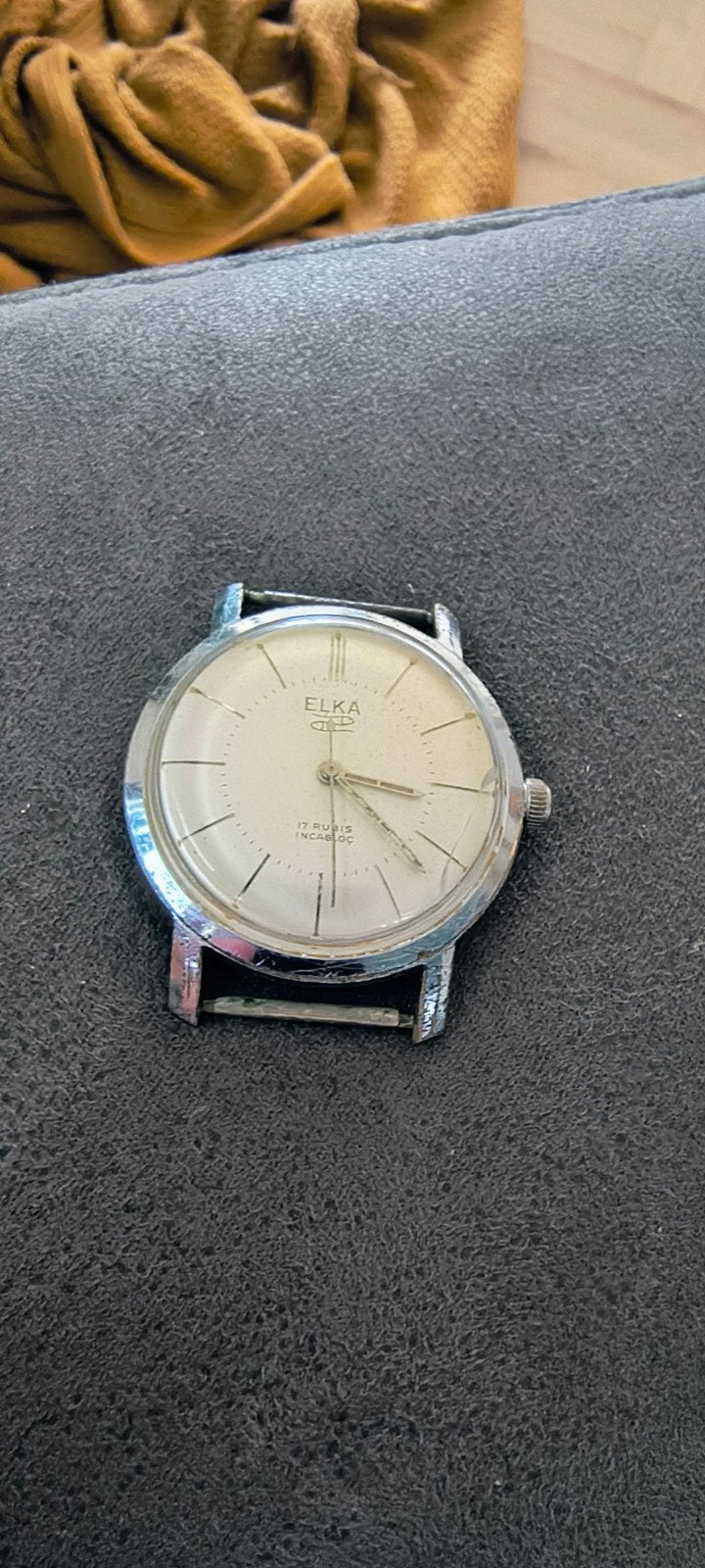 Staatsmijnen Elka  25 jarig jubileum horloge, Ophalen of Verzenden, Gebruikt, Polshorloge, Overige merken
