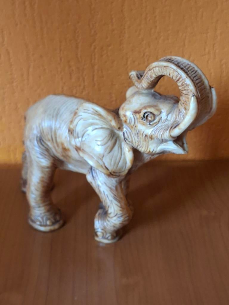 Olifant, Sieraden, Tassen en Uiterlijk, Broches, Ophalen of Verzenden, Zo goed als nieuw, Zilver, Overige materialen